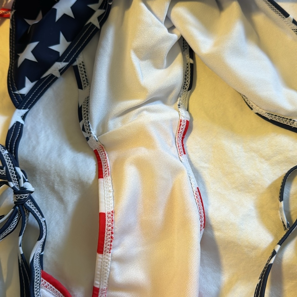 Brand New Red, White and Blue Bikini - Picture 5 of 8